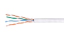 PREMIUM LINE Cat.5E U/UTP Installation Cable, 24AWG, 305M, PVC, Grey