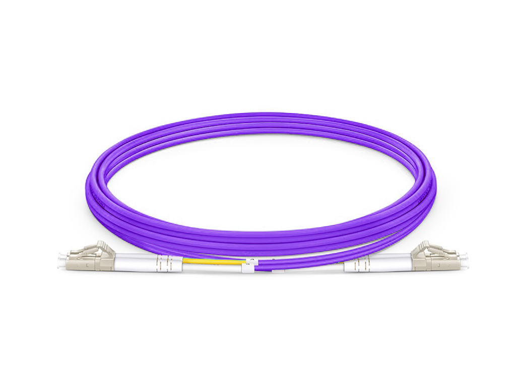 PREMIUM LINE FO Patch Cord LC/UPC-LC/UPC ММ Duplex OM4 LSOH, Halogen Free 2M