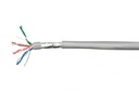 PREMIUM LINE Cat.5e F/UTP Installation Cable, 305m box, LSOH, 24AWG, Grey