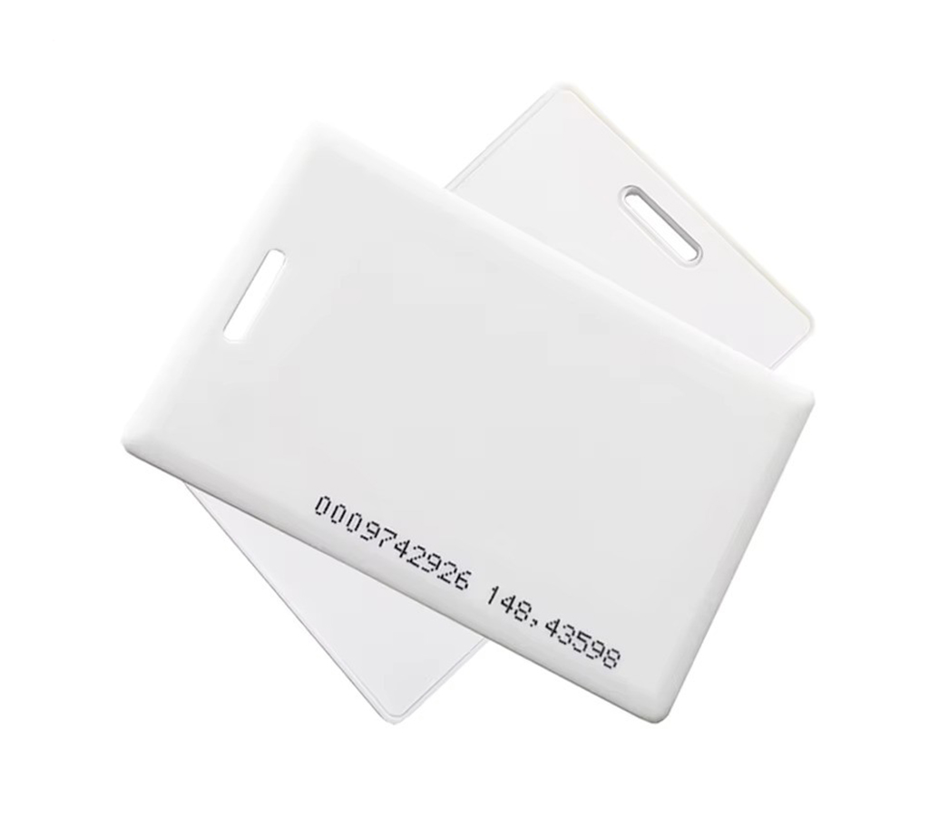 125KHZ Thick Clamshell Cards, 1.8mm