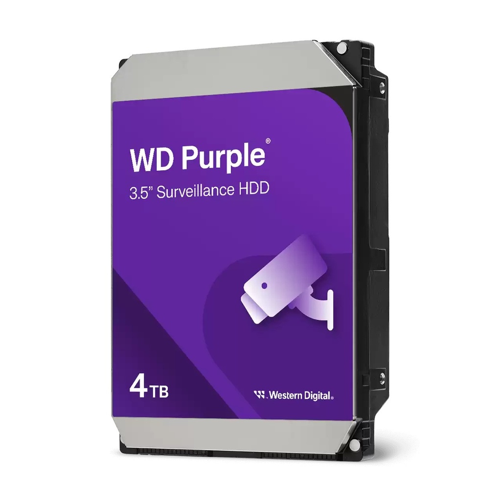 HDD 3.5" Western Digital 4TB Purple Surveillance SATA3 5640RPM 256MB