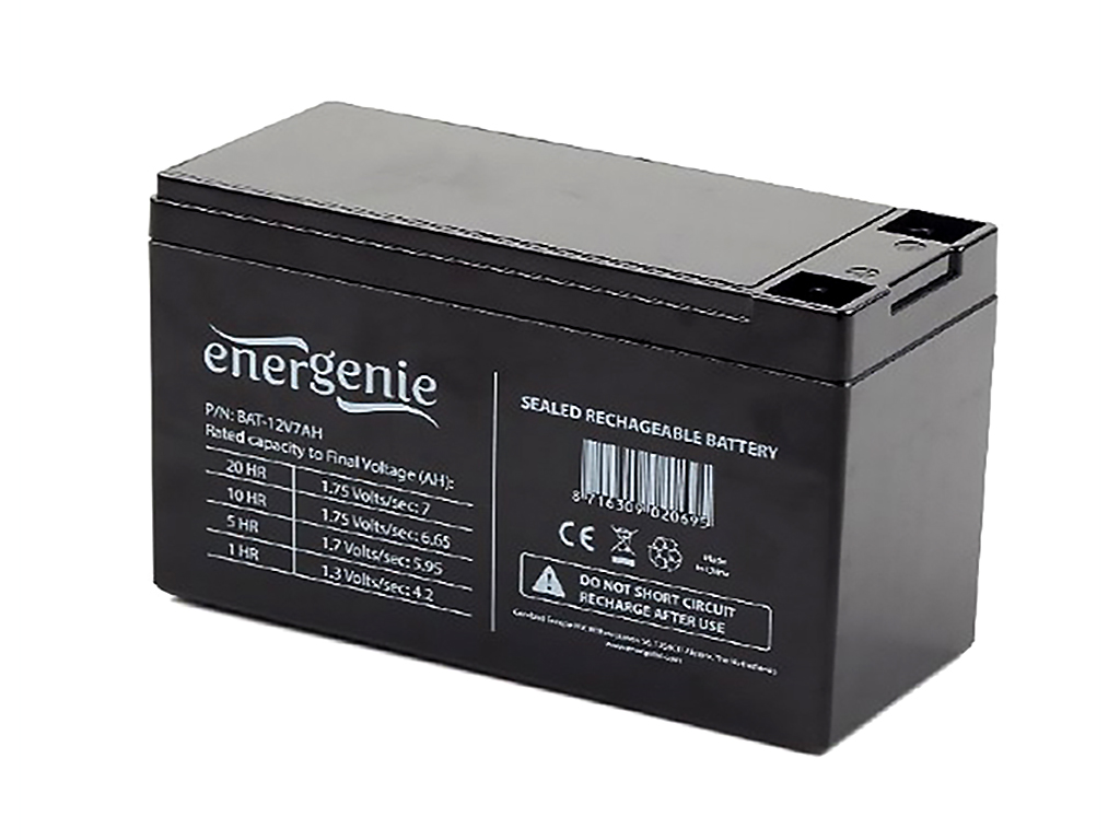 Energenie - Акумулатор Батерија 12V 7Ah